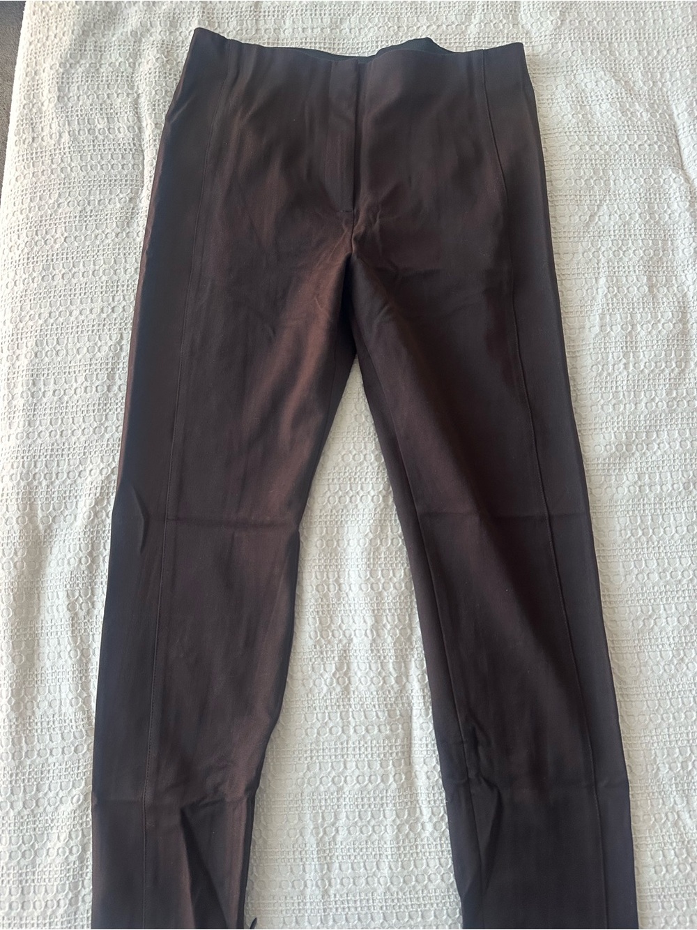 Women’s Slim Dress Pants in Dark Brown